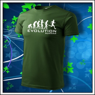 Evolution Running - fľaškovozelené