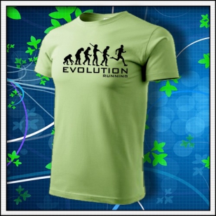 Evolution Running - hráškovozelené