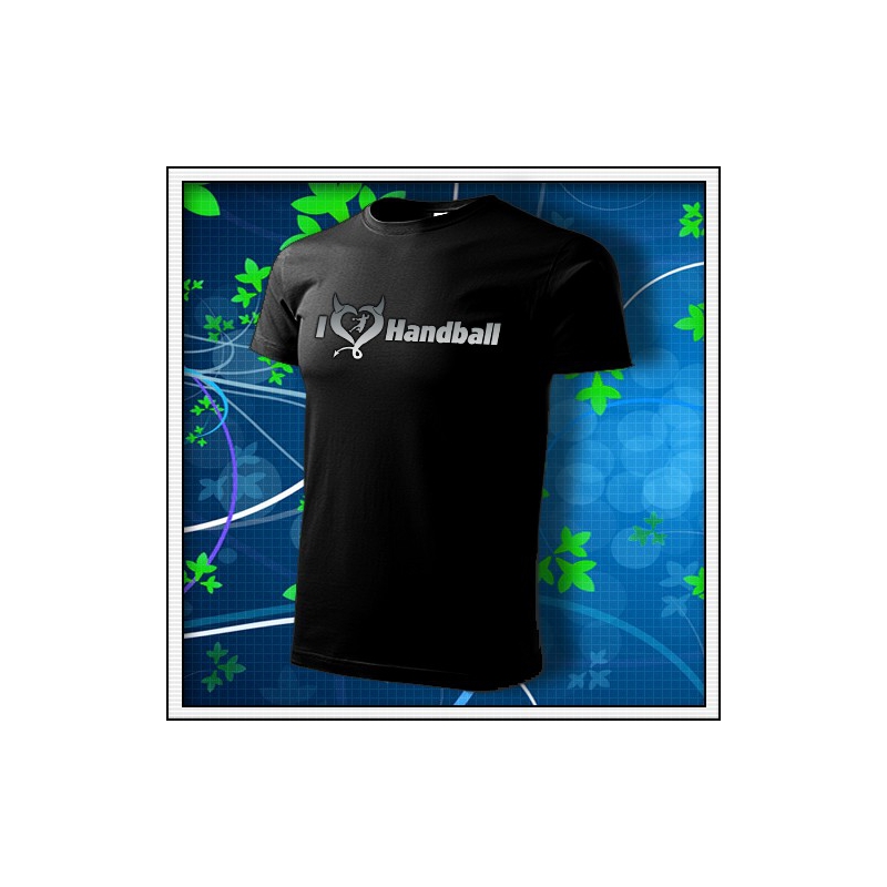 I Love Handball - unisex tričko reflexná potlač