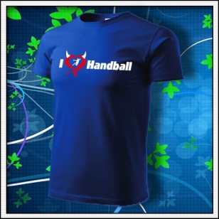 I Love Handball - kráľovské modré