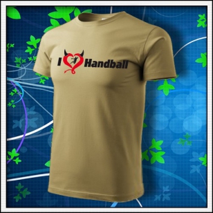 I Love Handball - pieskové