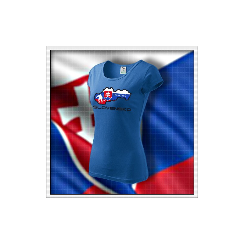 Slovensko - Hokejbal - dámske svetlomodré
