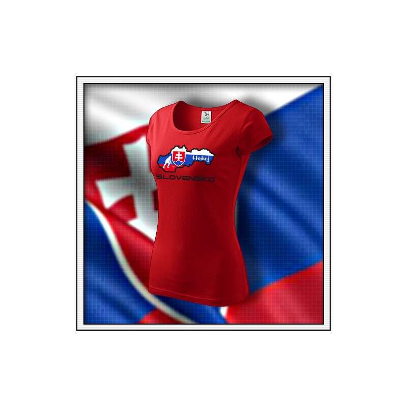 Slovensko - Hokej - dámske červené