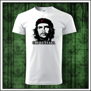 biele retro tricko Che Guevara, retro darceky pre muza