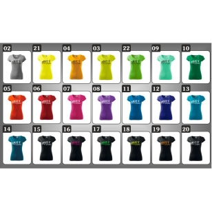dámske farebné vtipné tričko pre gymnastku evolution gymnastika darček k narodeninám