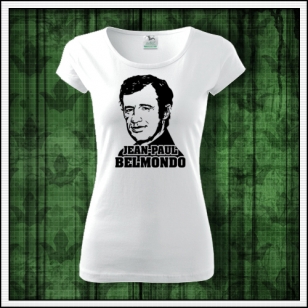 Dámske retro tričko Jean Paul Belmondo, nostalgický darček s belmondom