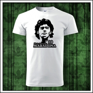 Retro tričko Diego Armando Maradona nostalgický darček s Maradonom