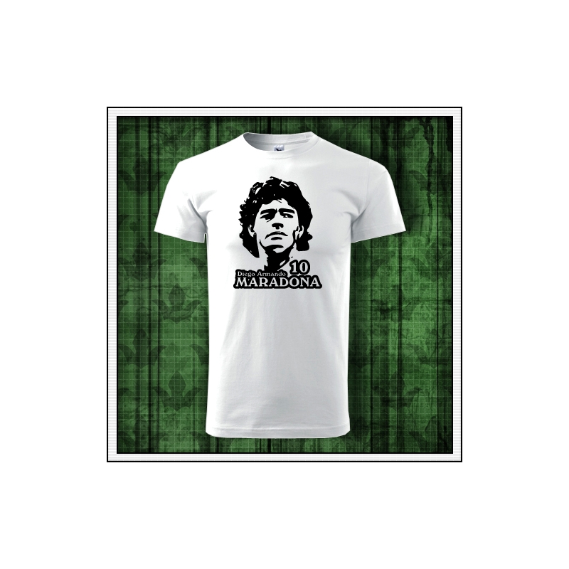 Retro tričko Diego Armando Maradona nostalgický darček s Maradonom