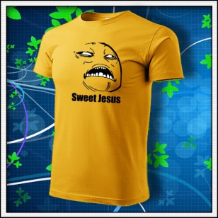 Meme Sweet Jesus - žlté