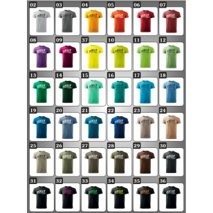 farebné tričko Evolution darts šípkarske tričká pre šípkarov steel
