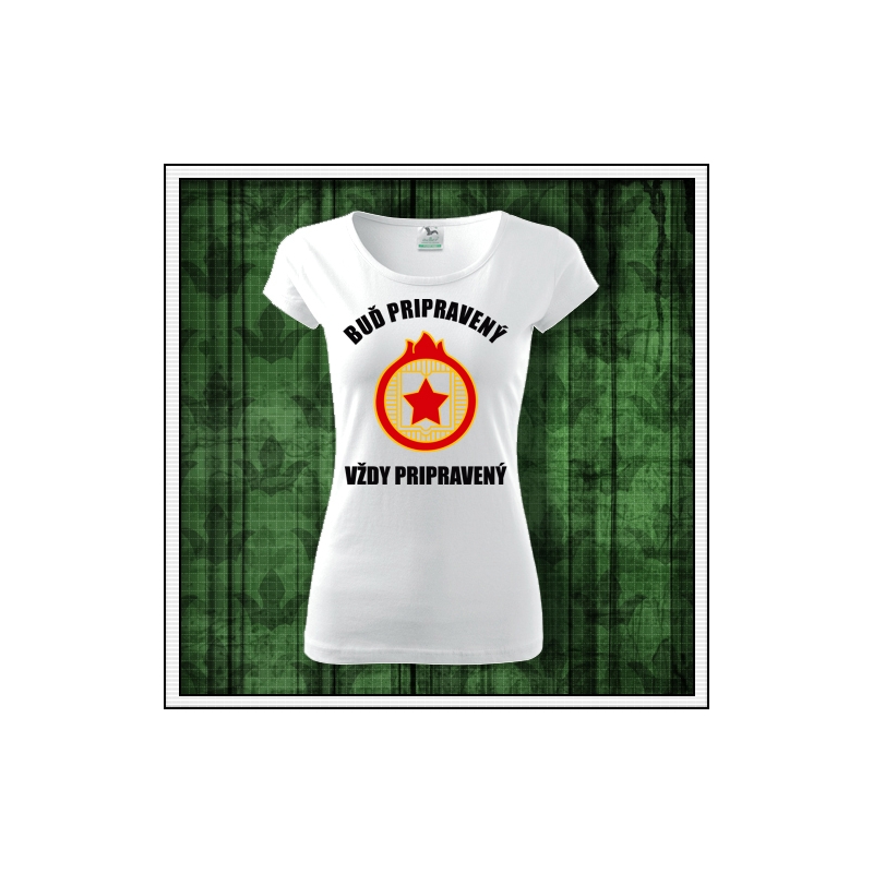 dámske retro tričko iskrička nostalgicky socialistický komunistický darček