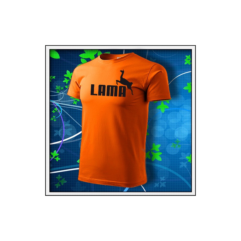 Lama - oranžové
