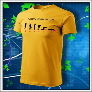 Evolution Party s neónom - žlté