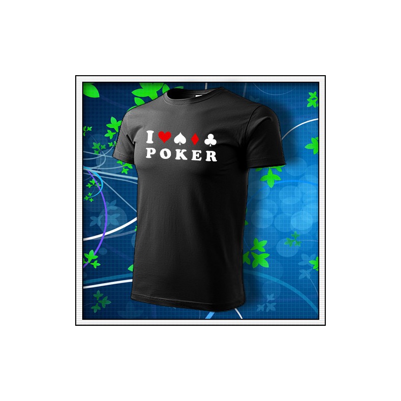 I Love x - čierne
