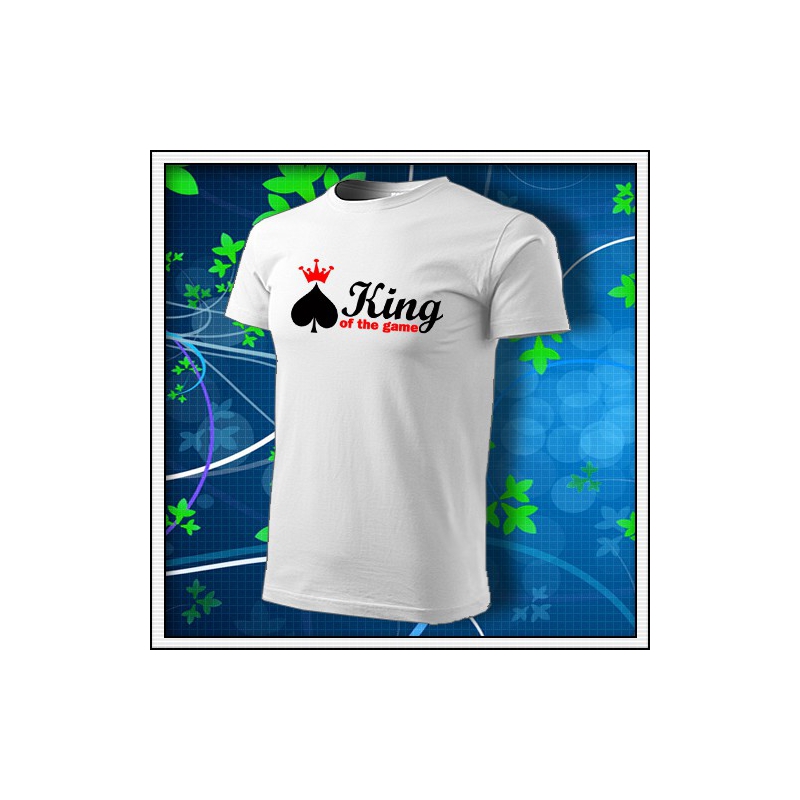 King of the Game - Poker - biele