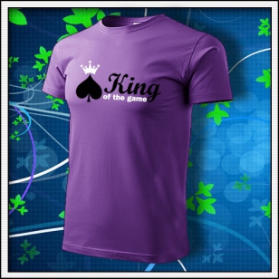 King of the Game - Poker - fialové