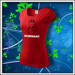 Meme Ruminant - dámske červené