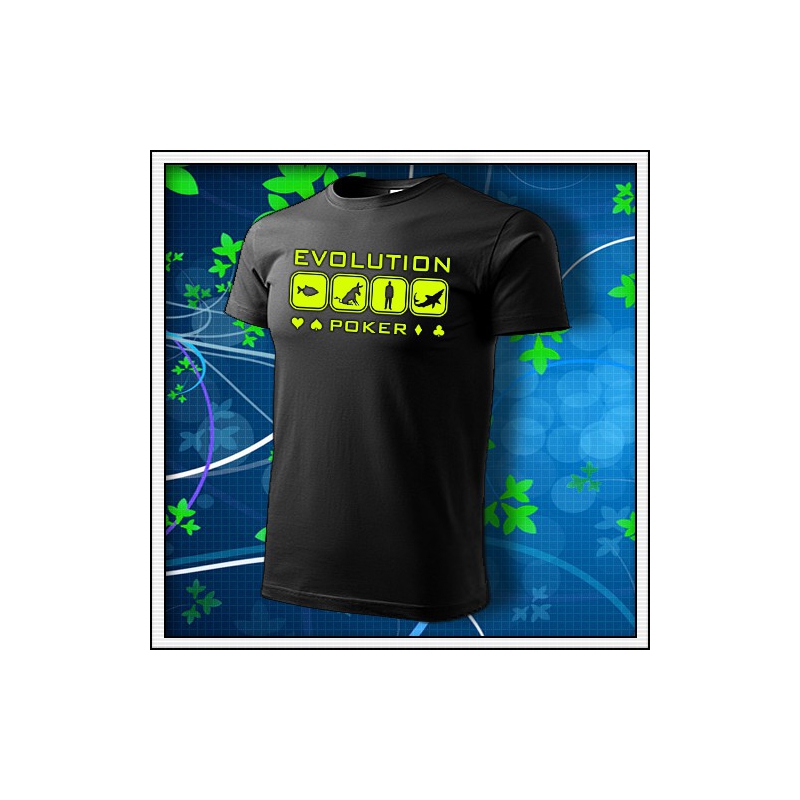 Evolution x - unisex so žltou neónovou potlačou