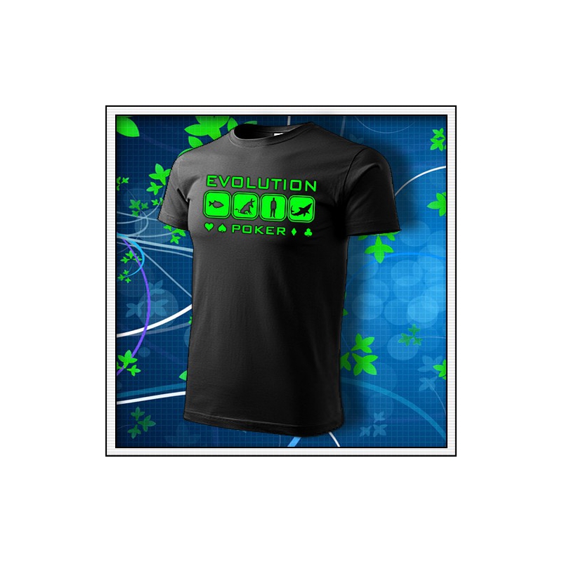 Evolution x - unisex so zelenou neónovou potlačou