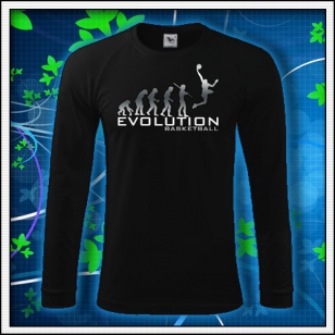Evolution Basketball - čierne DR pánske reflexná potlač
