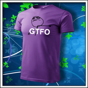 Meme GTFO - fialové