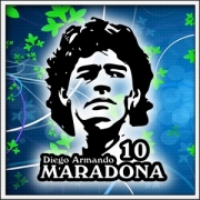 Retro tričká Diego Armando Maradona