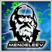 Retro tričká Dmitri Mendeleev