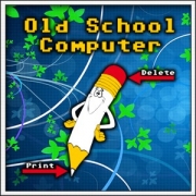 Tričko Old School Computer